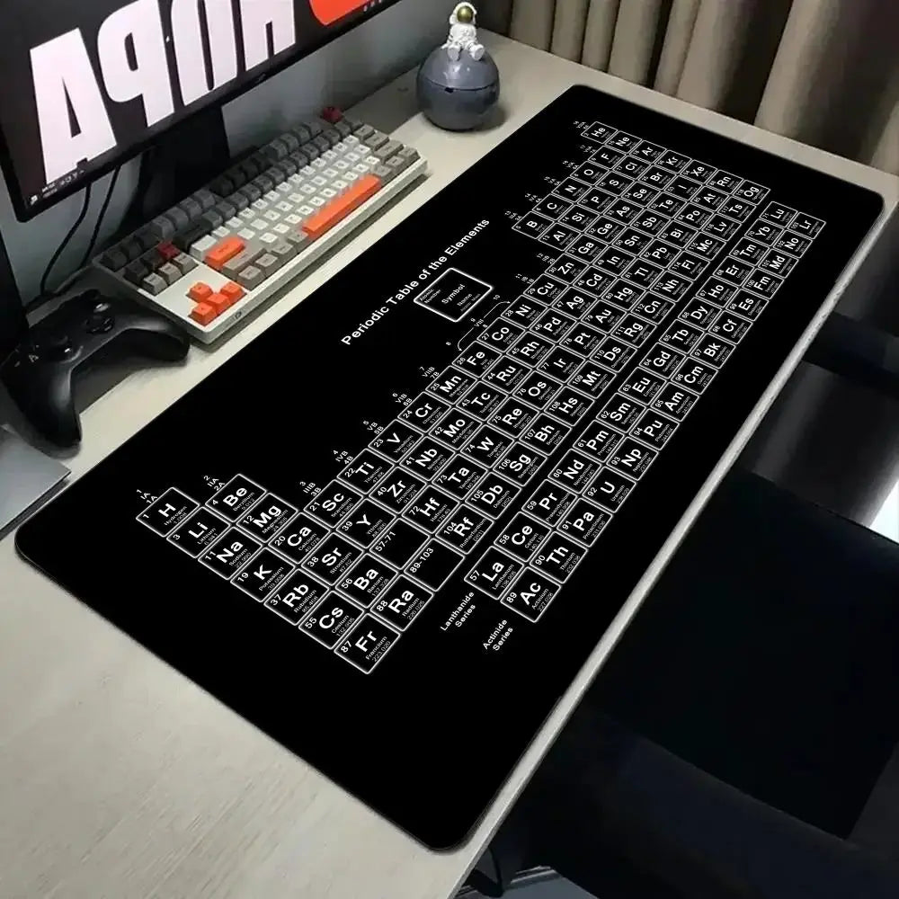 Periodic table of elements Mouse Pad Gaming Mouse Pad Desk Mat HD Gamer Large XXL Mouse Pads PC Computer Carpet Long table mat