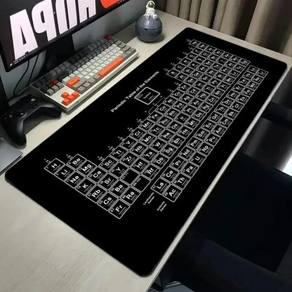 Periodic table of elements Mouse Pad Gaming Mouse Pad Desk Mat HD Gamer Large XXL Mouse Pads PC Computer Carpet Long table mat