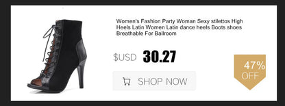 Women's 2020 Brand Party Boots Women's Sexy Stilettos High Heels Footwear Women Latin Dance Heels Shoes Latin 2020 For Ballroom