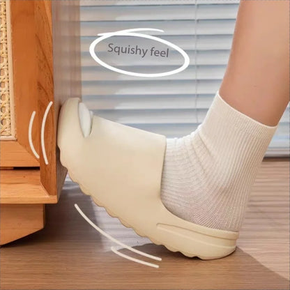 Brand High Quality Super Soft EVA Sole Summer Slippers for Men Bathroom Slippers Home Slides Couple Beach Sandals Male Slipper
