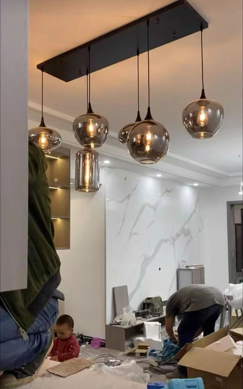 Modern home decor led lights pendant light lamps for living room Chandeliers for dining room hanging light indoor lighting