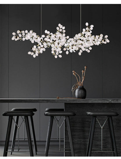 Nordic Luxury Grapes Bunch Hanging Chandelier Lamp for Dining Room Living Room Loft Villa Hotel Hall Decor Pendant Lights