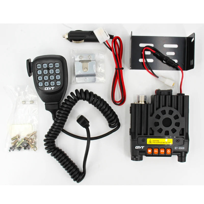 QYT KT-8900 25W High power UHF VHF DUAL BAND Two Way Radio Long Distance MINI Vehicle Mounted Walkie Talkie