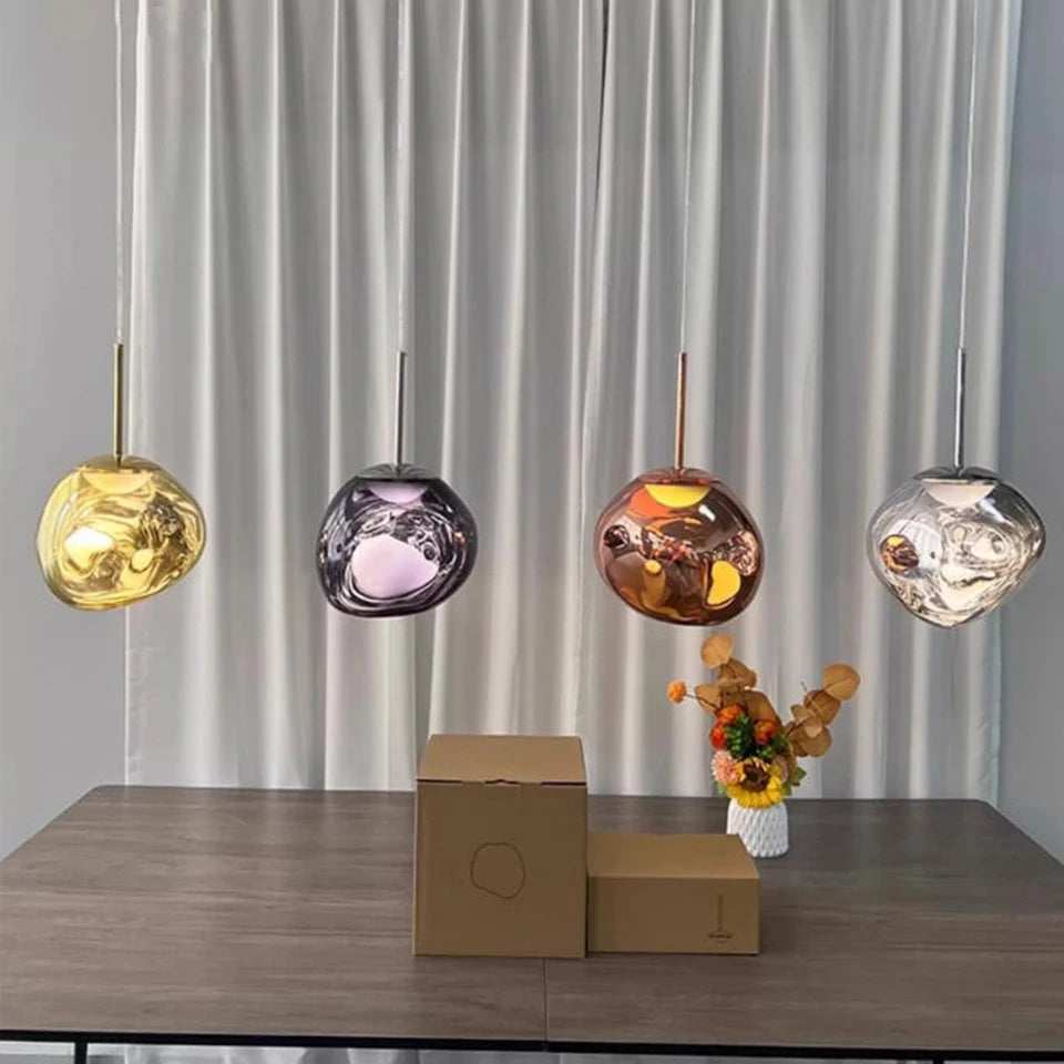 Original Lava Lamp Acrylic Pendant Lights LED Ceiling Pendant Lamp Duplex Staircase Villa Home Decor Lighting Fixtures Luminarie