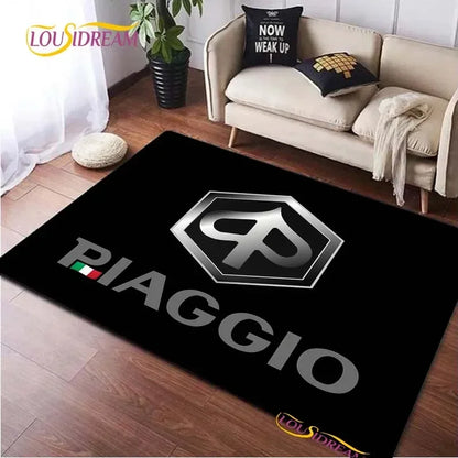 Modern Fashion Piaggios Moto Carpet for Living Room Bedroom Sofa Area Rug decor Kitchen un-slip floor Mat Alfombra birthday gift
