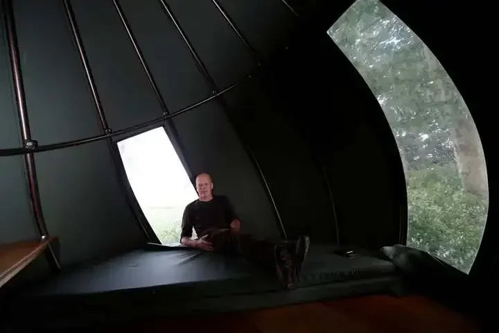 TAO Hotel Tent Geodesic Dome Manor greenhouse Tent Leisure Resort Vacation Outdoor Glamping Round Tent Transparent Starry Sky Lu