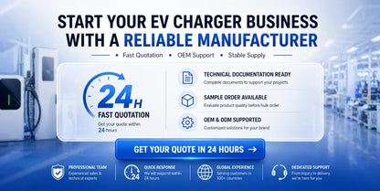 Mode 3 22KW 3 Phase EV Charger Level 2 Electric Car Charging Station