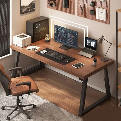 32mm Thickness 100/120/140/160cm Office Computer Desks Study Table Gaming Room Desk Furniture for Home And Office Settings