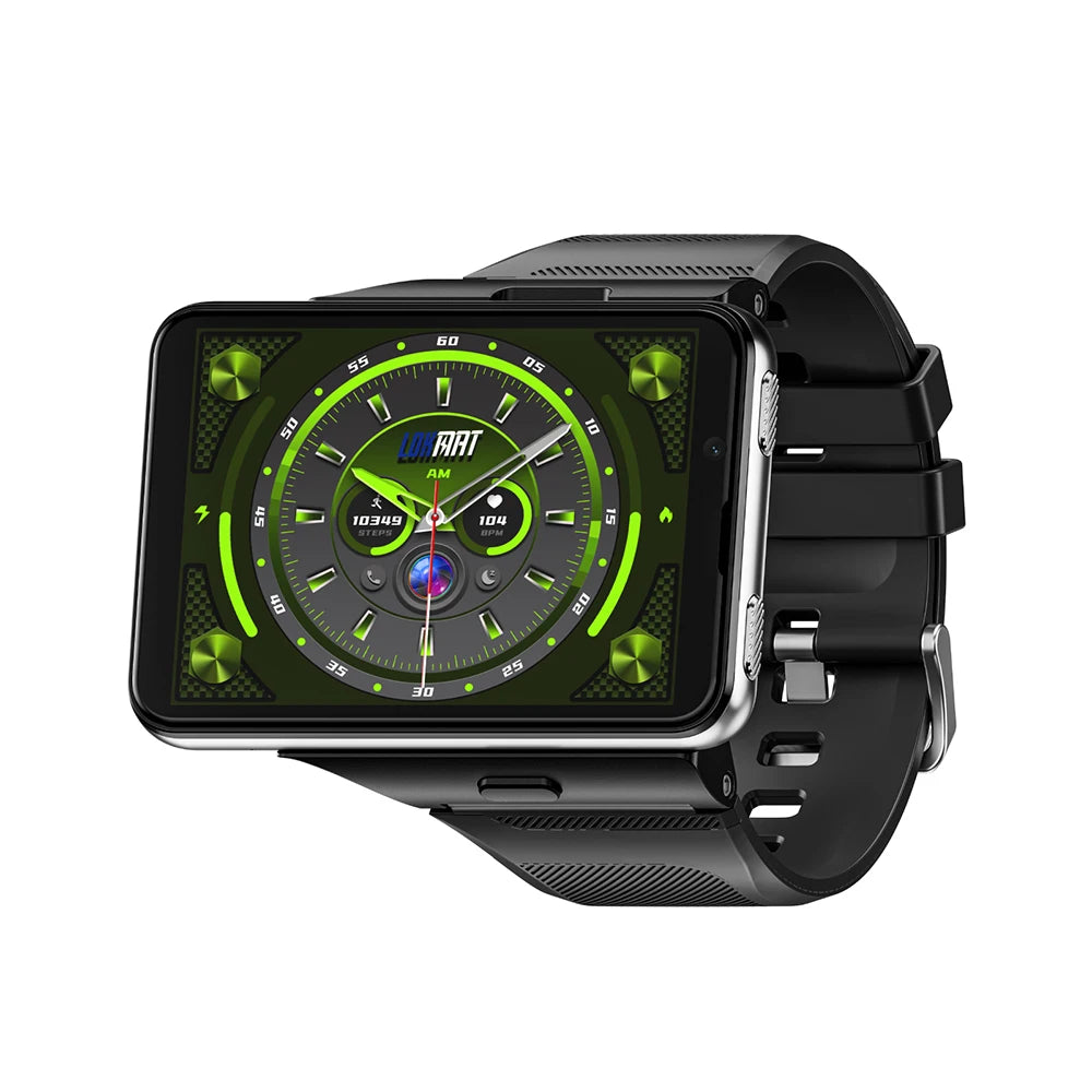 LOKMAT APPLLP MAX 4G Smart Watch Android 11 OS 6GB Ram 128GB Rom MTK6765 Octa Core CPU 2.88" Large Detachable Screen GPS Compass