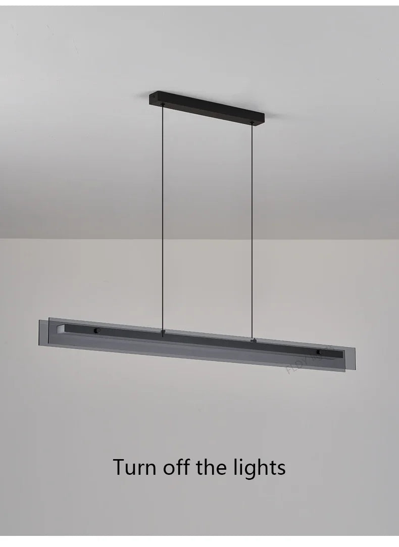 LED Chandelier Pendant lights restaurant lights Nordic modern minimalist office long bar dining room chandeliers kitchen lamps