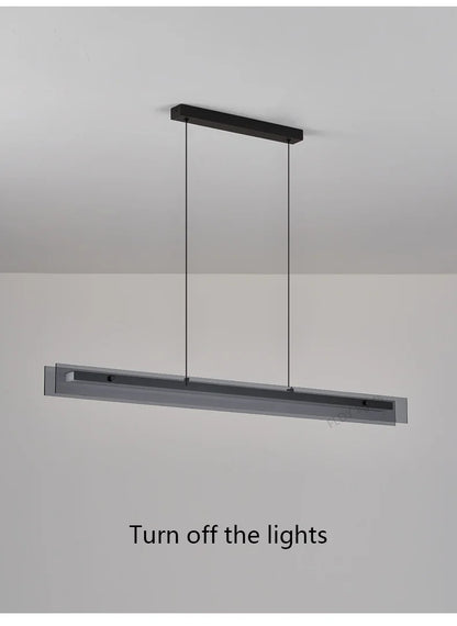 LED Chandelier Pendant lights restaurant lights Nordic modern minimalist office long bar dining room chandeliers kitchen lamps