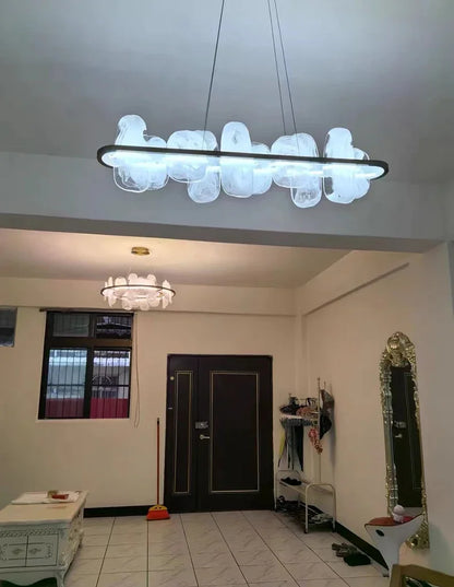 Nordic Style Simple LED Pendant Lights for Living Dining Room Kitchen Food Tables Chandelier Home Decor Hanging Light Fixture