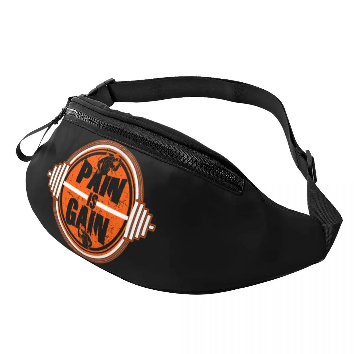 Powerhouse Gym Fanny Bag Custom Bodybuilders Fitness Crossbody Waist Pack Men Women Cycling Camping Phone Money Pouch