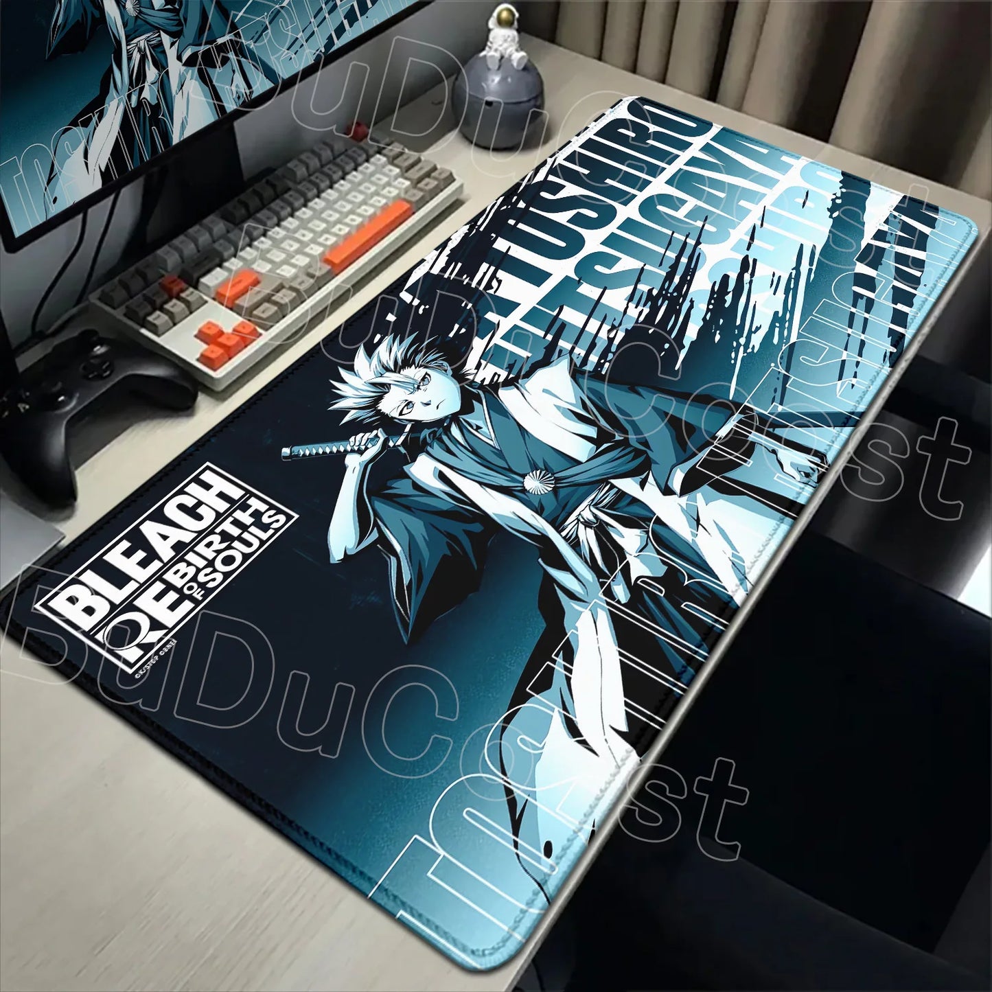 2026 New Anime HD Wallpaper Bleach Mouse Pad Laptop Gaming Keyboard Mat XXL Large 900x400mm Desk Mat Cool E-sports Mats Mousepad