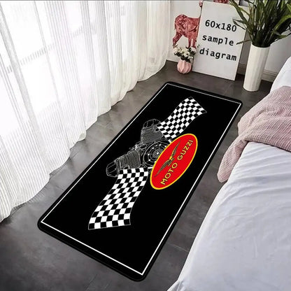 M-Moto G-Guzzi Kitchen Mat Kids Room Bedroom Decoration Balcony Anti-Slip Doormat Living Room Alfombra