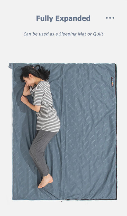 Naturehike Sleeping Bag LW180 Ultralight Cotton Sleeping Bag Waterproof Hiking Sleeping Bag Summer Outdoor Camping Sleeping Bag