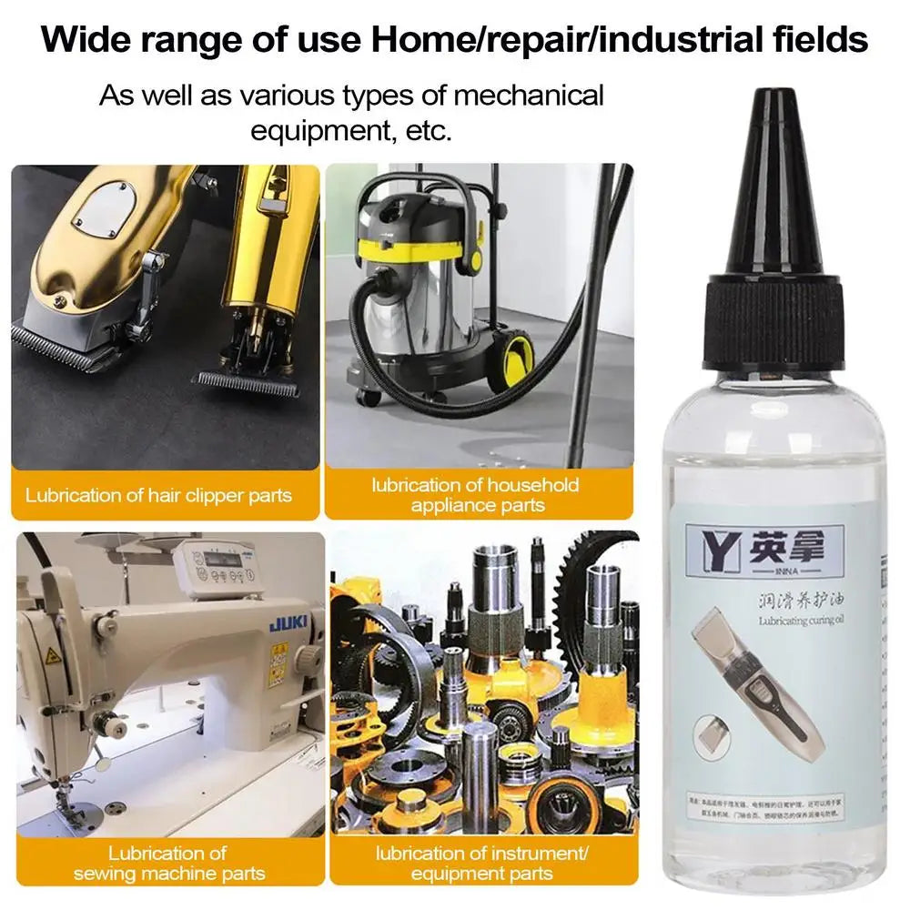 Hair Clipper Oil 60ml Oil for Clippers Hair Clipper Lubricant Oil Lubricant Hair Trimmer Blade Oil Prevent Rusting Sewing Oils