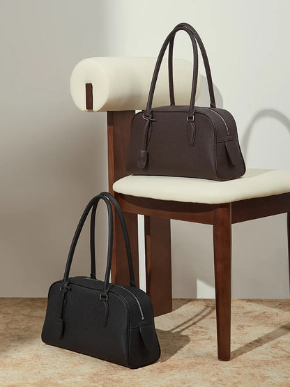 Women's Luxury Designer Handbags Genuine Leather Ladies Underarm Shoulder Bag New Fashion 2026 Cowhide Large Capacity Tote Bag