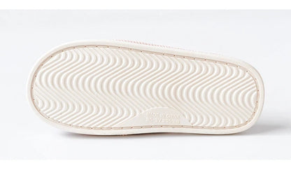 UTUNE Natural Linen Women's Slippers Mute Comfortable Indoor Home Couple Shoes Soft Sole Anti-slip Couple Four Season Slides