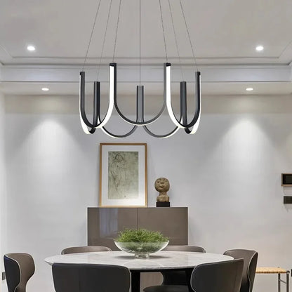 Modern Home Decor Led Lights Pendant Light Lamps for Living Room Led Chandeliers for Dining Room Hanging Light Indoor Lighting