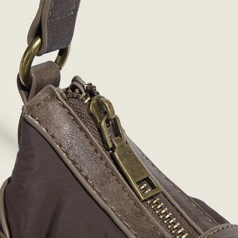 England Style Bags For Women Luxury Designer Handbags And Purses New In Polyester Vintage Rivet Small Underarm Shoulder Bag
