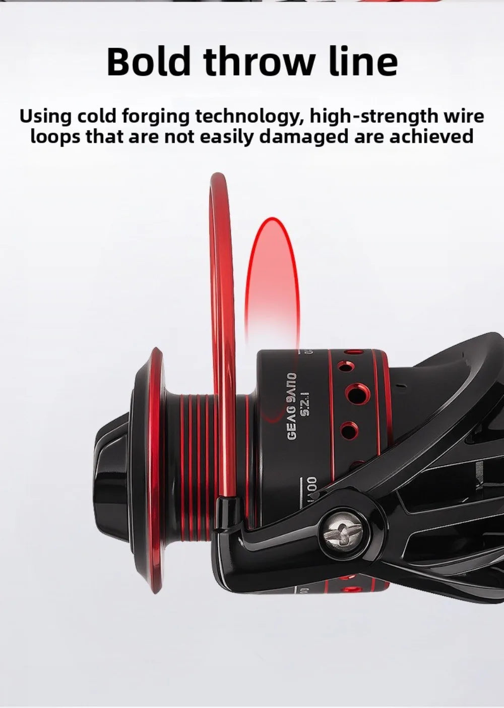 Durable Max Drag 12KG Fishing Reel 5.2:1 1000-7000 Spinning Reels Lightweight Low Noise Sea Fishing Tool Fishing Accessories
