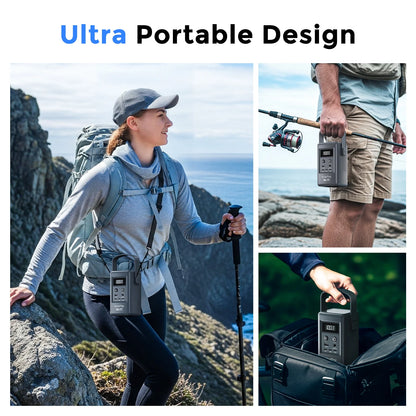 SolarPlay Q100 Power Bank 25000mAh Portable Power Station For Outdoor Battery Emergency Power Camping Solar Generator