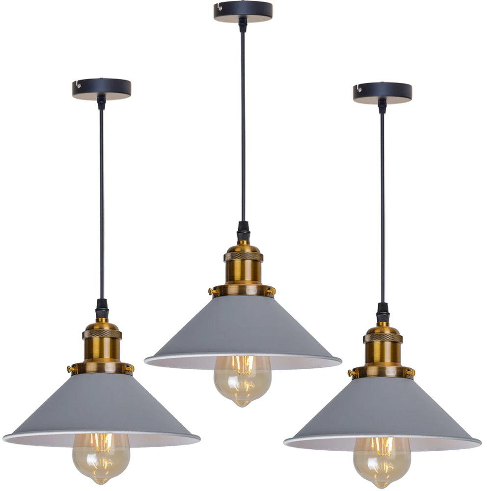 Vintage Pendant Lights Loft Russia Pendant Lamp Retro Hanging Lamp Lampshade For Kitchen Dining Bedroom Home Lighting E27