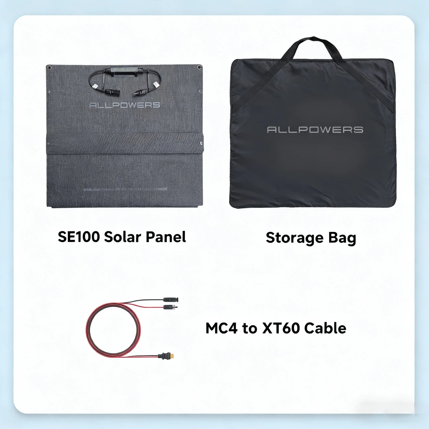 ALLPOWERS VOLIX P300 Portable Power Station 256Wh LiFePO4 Battery with 100W Monocrystalline Solar Panel for Outdoor Camping RV