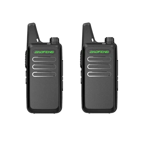 2 STUKS Mini Walkie Talkie BF-T20 Portable Two Way Radio Opladen USB VOX Voor UHF 400-470MHZ Lange Afstand Communicatie Radio Up