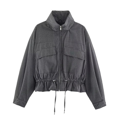 Women's Winter Jackets Coats 2026 New Fashion Plaid Loose Thick Warm Young Women's Jacket Fall Chic Holiday Street Coats Blouse