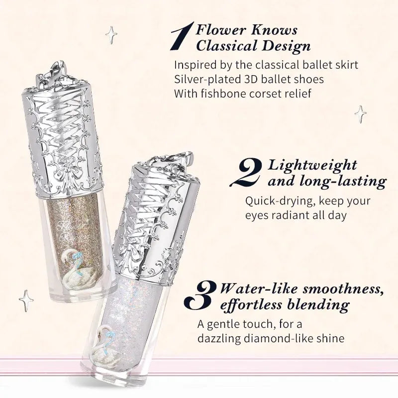 Flower Knows Set Midsummer Fairytales Make up Gift Box Eye Brow Palette Powder Blusher Eyebrow Concealer Lipgloss For Women