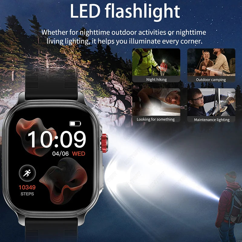 2026 New Men's and Women's Smartwatches, Fitness Trackers, Wireless Calling, IPX8 Waterproof, Activity Pedometers, Birthday Gift