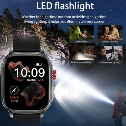 2026 New Men's and Women's Smartwatches, Fitness Trackers, Wireless Calling, IPX8 Waterproof, Activity Pedometers, Birthday Gift
