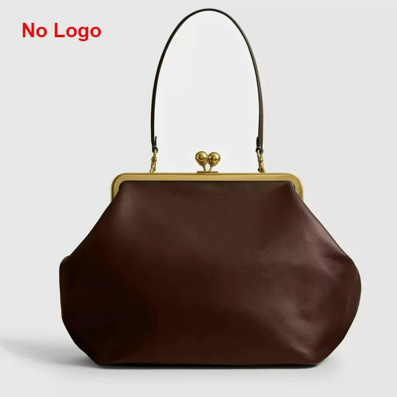 Branded Women's Shoulder Bag Exquisite Irregular Design Seashell Handbag Luxury Large Capacity Clip Clutch Elegant Evening Bag