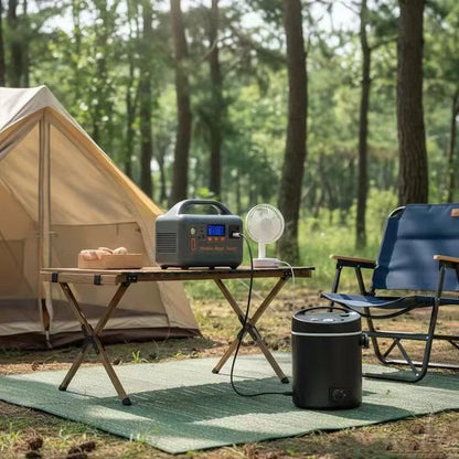 220V 400W Portable Power Station 192Wh Solar Generator Emergency Backup Battery Optional 30W Foldable Solar Panel for Camping