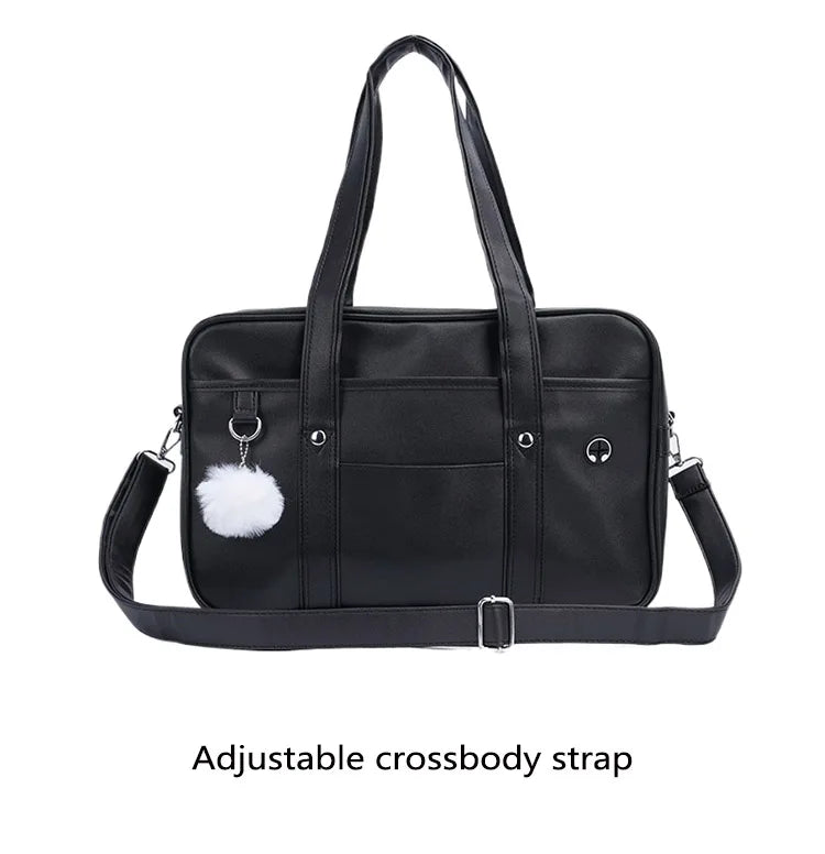 Japanese Schoolbag Women Handbag Shoulder Book Bag Uniform Bag Laptop Bag Commuter Briefcase Comic Con Tote Bags Crossbody Bags