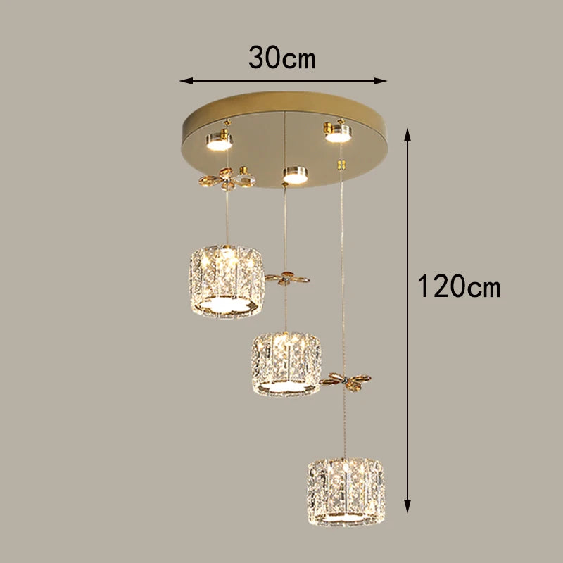 Modern Home Decor LED Lights Pendant Light Lamps for Living Room LED Chandeliers for Dining Room Hanging Light Indoor Lighting