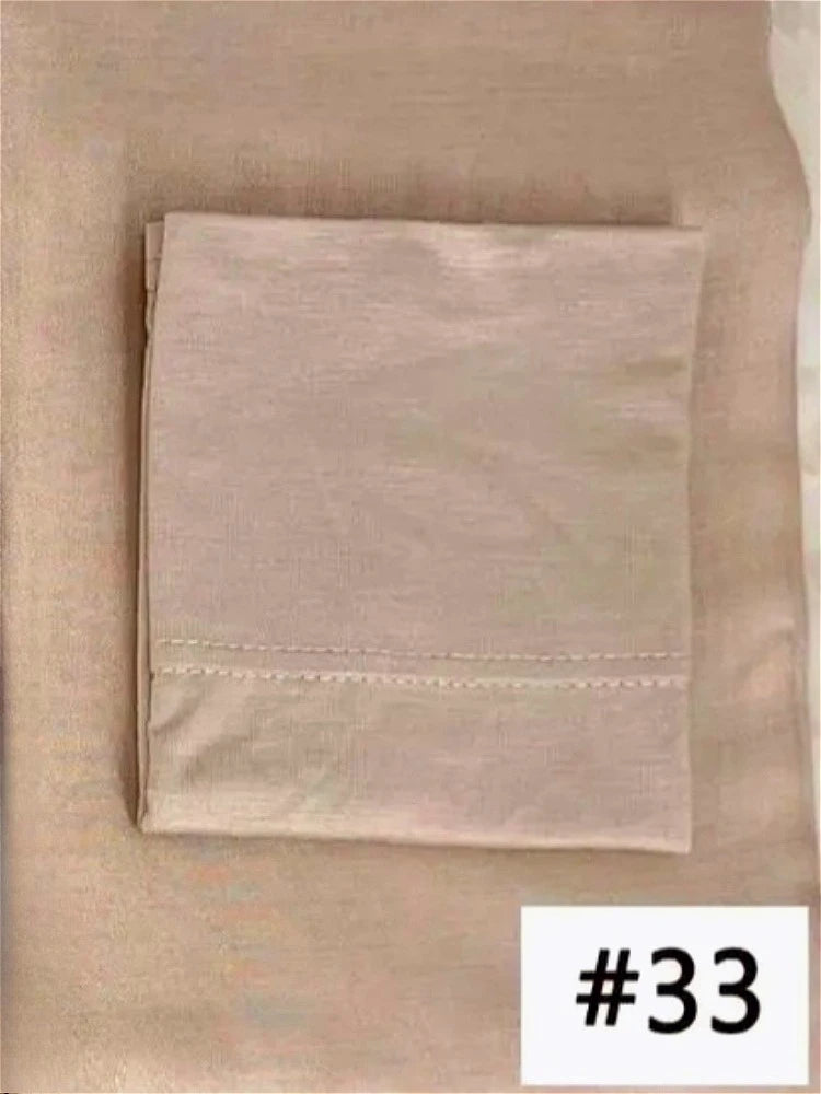 84colors Modal Hijab with Modal Undercap Set Basic Stretchy Pullover Headscarf Thin Breathable Sunscreen Head Wrap Hijabs Scarf