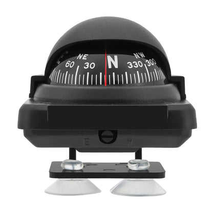 AD Universal Compass Mini Navigation Compass Rotary Adjustable Spherical Dashboard Guide Compass For Boat Vehicle Accessories