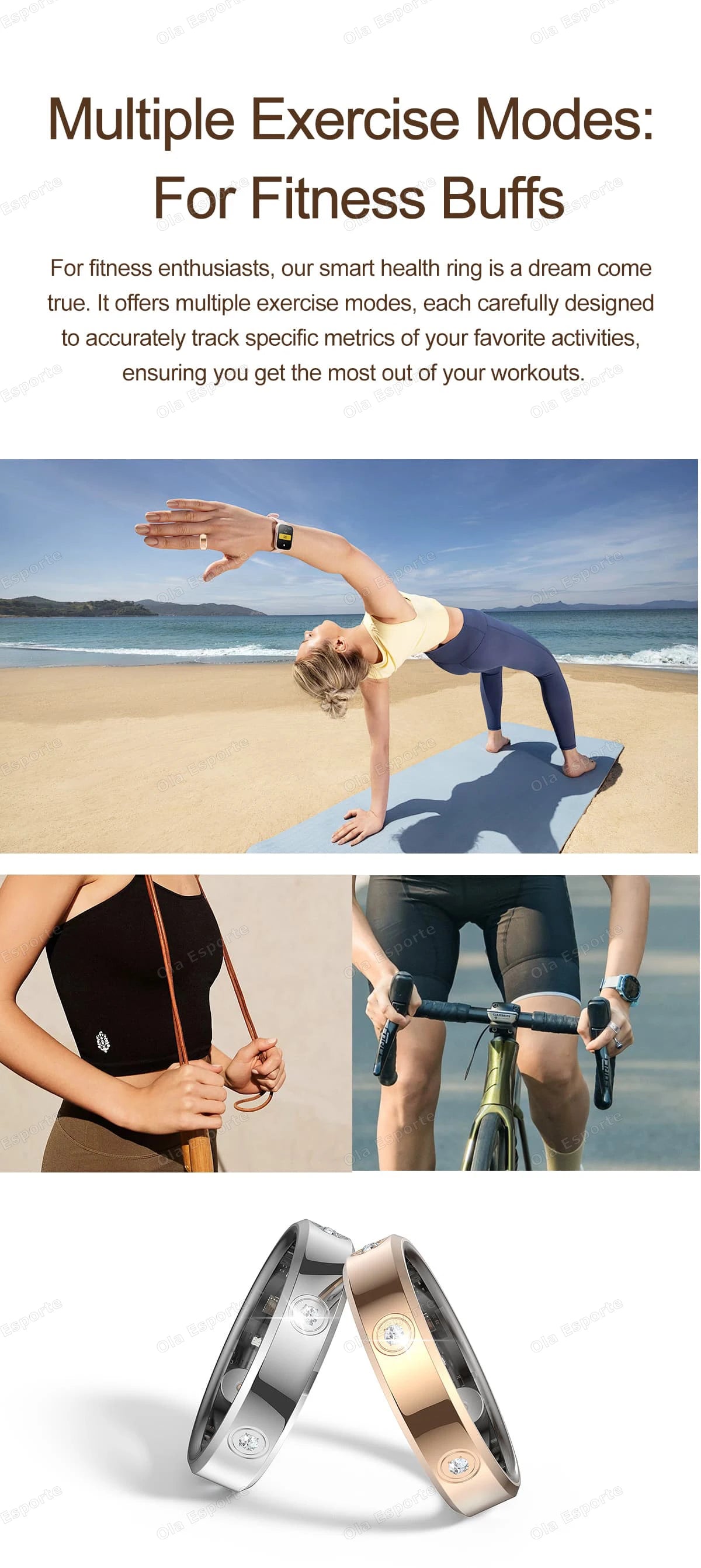 2026 Smart Ring Women Men Super narrow 6.3mm Heart Rate Stress measurement Health Monitoring IP68 Waterproof Fashion Sport Rings