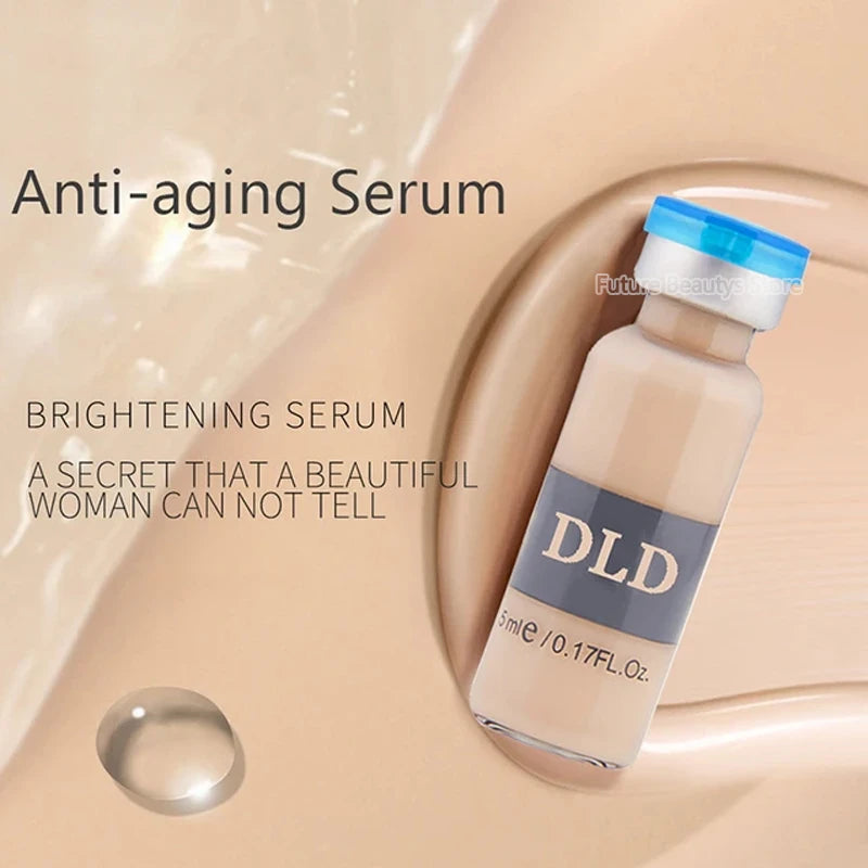 5ml Hyaluronic Acid Peptide Facial Serum BB Cream Glow Ampoule Kit Niacinamide Moisturizing Hydration Skin Rejuvenation Beauty