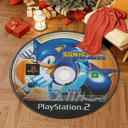 Cartoon Anime Game CD Carpet for Living Room Decor Bedroom Non-slip Rugs Bedside Soft Foot Mats Sofa Floor Mat Leisure Area Rug