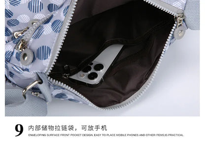 Multifunctional bag Large Capacity Waterproof Shoulder Bags Women Crossbody Bag for Girls Outdoor Travel Bags