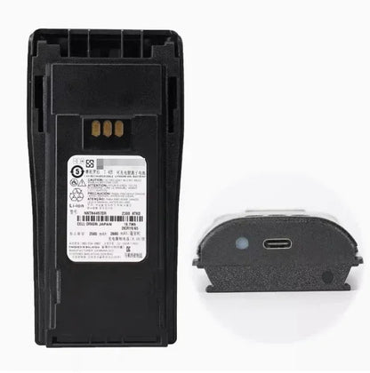 NNTN4497 2600mAh Rechargable Battery For Motorola Walkie Talkie GP3688/3188/XIR P3688 High Capacity Typec