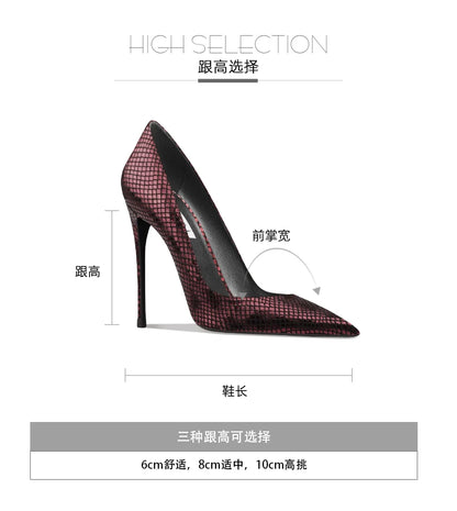 Heels for Women 2026 Black Real Leather Elegant Woman Shoes Luxury Pumps Pointed Toe Fashion Ladies Party Prom Shoes Women Shoes
