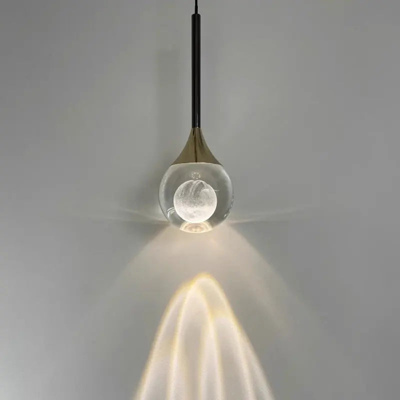 Modern Crystal Pendant Lights Indoor Ceiling Lamp Bedroom Living Room Bar Counter Ceiling Chandelier Lights Home Decor
