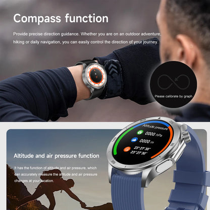 2025 New For OPPO Watch X2 GPS Smart Watch Men High-end Business Men Bluetooth Call IP68 Waterproof Fitness Tracker Smartwatches