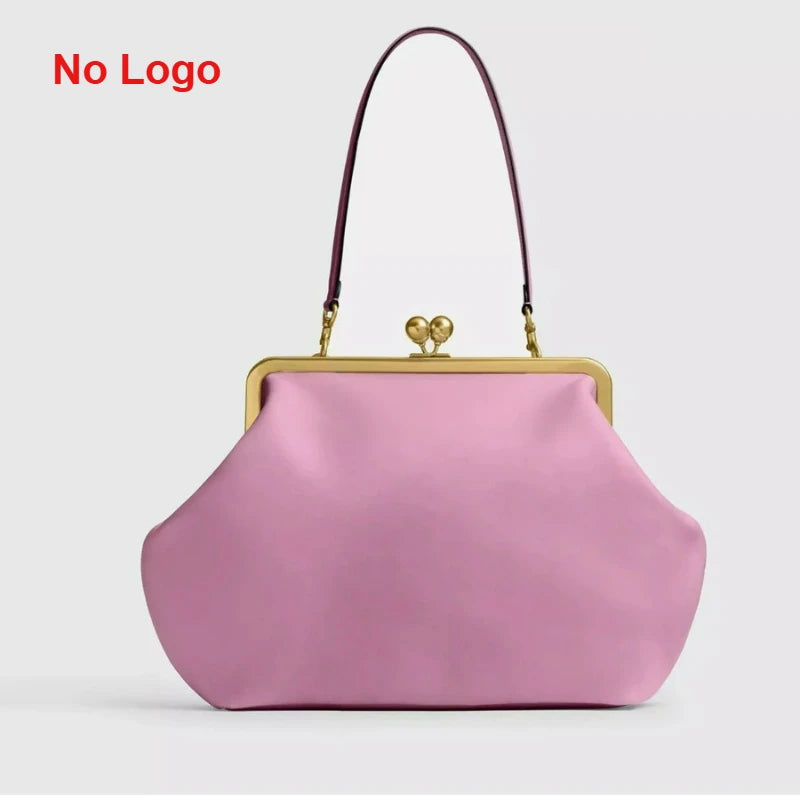 Branded Women's Shoulder Bag Exquisite Irregular Design Seashell Handbag Luxury Large Capacity Clip Clutch Elegant Evening Bag