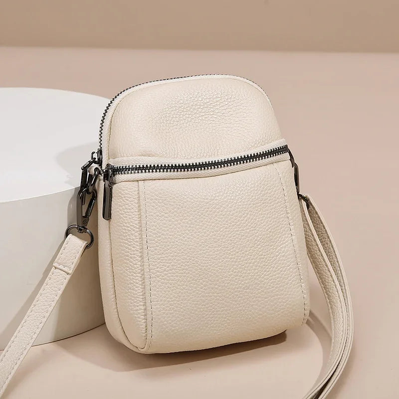 100% Genuine Cow Leather Luxury Handbags Women Bags Designer Ladies Crossbody Shoulder Bags for Women Top Quality Sac A Main New